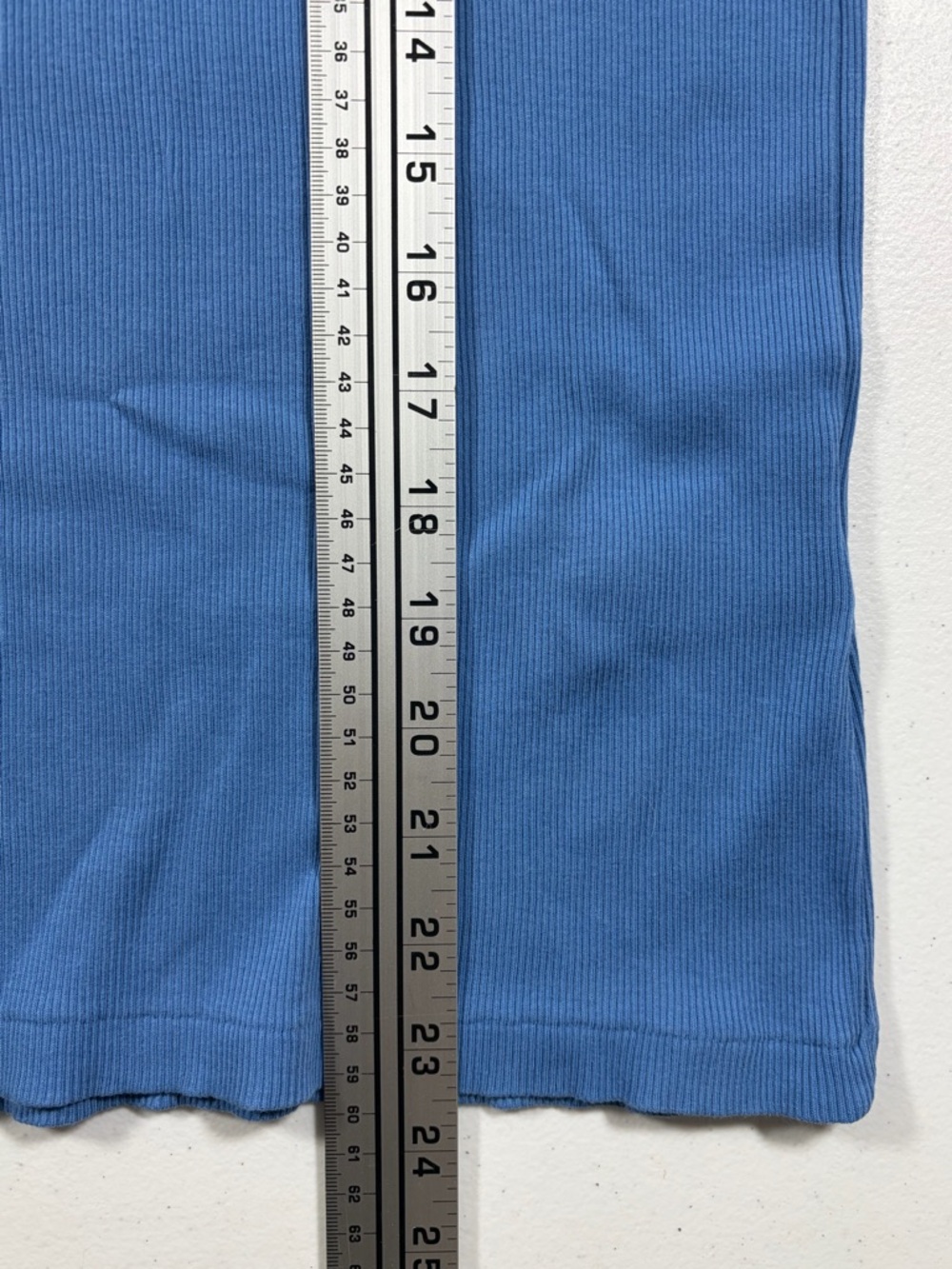 Polo by Ralph Lauren Ribbed Blue Ribbed Tank Top size Medium - Picture 5 of 7